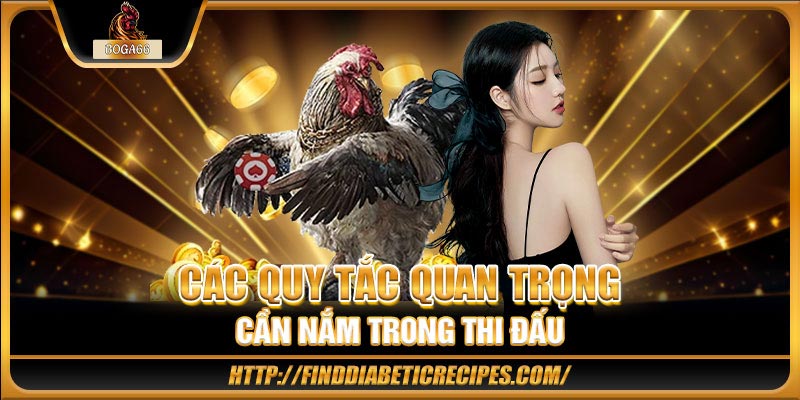 Các quy tắc quan trọng cần nắm trong thi đấu